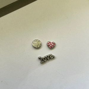 Origami Owl Volleyball Love Charm Bundle